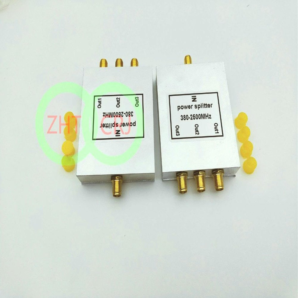 RKEBK for 1pcs 3 Way Micro-Strip Power Splitter 380-2500MHz SMA Female