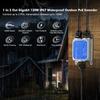 IP67 Outdoor Gigabit PoE Passthrough Switch - 1 In 2 Out Extender, IEEE802.3af/at/bt Powered 90W, 10/100/1000Mbps Ethernet, Metal Wall Mount Waterproof Plug and Play view 2