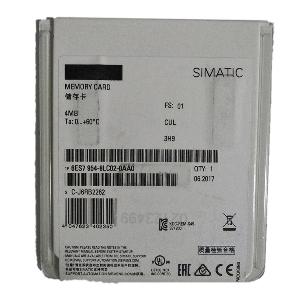 4MB Memory Card 6ES7954-8LC02-0AA0