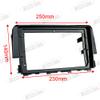 Fits for Honda Civic 2016-2019 Car Radio Stereo Fascia Frame Double DIN 9 inch Dash Installation Mounting Kit view 4