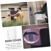 Angoily Acrylic Doorbell Cover Multi-use Protection for Outdoor Doorbells and Access Control Machines Easy to Install Durable Rain and for Extended Lifespan view 4
