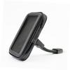 KOMBIUDA Weatherproof Bike Phone Mount Holder Bag Waterproof Case for 4 Inch Phone 360 Rotation Touch Film view 1