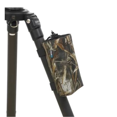 Rolanpro Tripod Hanging Bag - Mobile Phone Storage - Camera Spare Batteries - Grass Camouflage