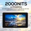 AVIDEONE 5.5'' DSLR Camera Field Monitor with 2000Nits Ultra Brightness Touchscreen 4K HDMI 3G-SDI 1920x1080 Video Monitor with 3D-LUT HDR Waveform Vector Scope Histogram view 2