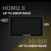 AVIDEONE 5.5'' DSLR Camera Field Monitor with 2000Nits Ultra Brightness Touchscreen 4K HDMI 3G-SDI 1920x1080 Video Monitor with 3D-LUT HDR Waveform Vector Scope Histogram view 4