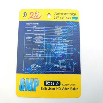 RKEBK for 10Pairs(20pcs) Video Balun Coax BNC Video Balun 8MP 5MP 4MP 3MP 960H 1080P 720P Twisted Transceivers UTP Cat5 HD CVI TVI AHD