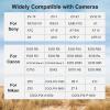 Camera Mini Tripod with Remote Handle Camera Tripods Small Camera Holder Compatible with Sony ZV-1F ZV-E10 ZV-1 ZV-E1 RX100VII for Canon EOS R8 R5 R10 R50 for Nikon Z50 COOLPIX P950 Z6 II Z fc Z30 view 3