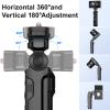 Camera Mini Tripod with Remote Handle Camera Tripods Small Camera Holder Compatible with Sony ZV-1F ZV-E10 ZV-1 ZV-E1 RX100VII for Canon EOS R8 R5 R10 R50 for Nikon Z50 COOLPIX P950 Z6 II Z fc Z30 view 4