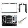 Fits for Toyota Land Cruiser Prado 120 LC120 Lexus GX470 2004-2009 Car Radio Stereo Fascia Frame Double DIN 9 inch Dash Installation Mounting Kit view 1