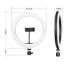 SXAYTLH LED Ring Fill Light Live Lighting Lamp Ring Fill Light Selfie Photography Mobile Phone Floor Stand,30cm lamp,2.1m Bracket view 2