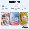 (3Pcs) Be Kind of A Bitch Sticker Flower Funny Subtle, Adult Humor Quote Positive Saying 2" Waterproof Vinyl Decal Sticker Laptop, Water Bottles, Phone, Kindle Merchandise Decor Decal Gifts 2 Inches view 3