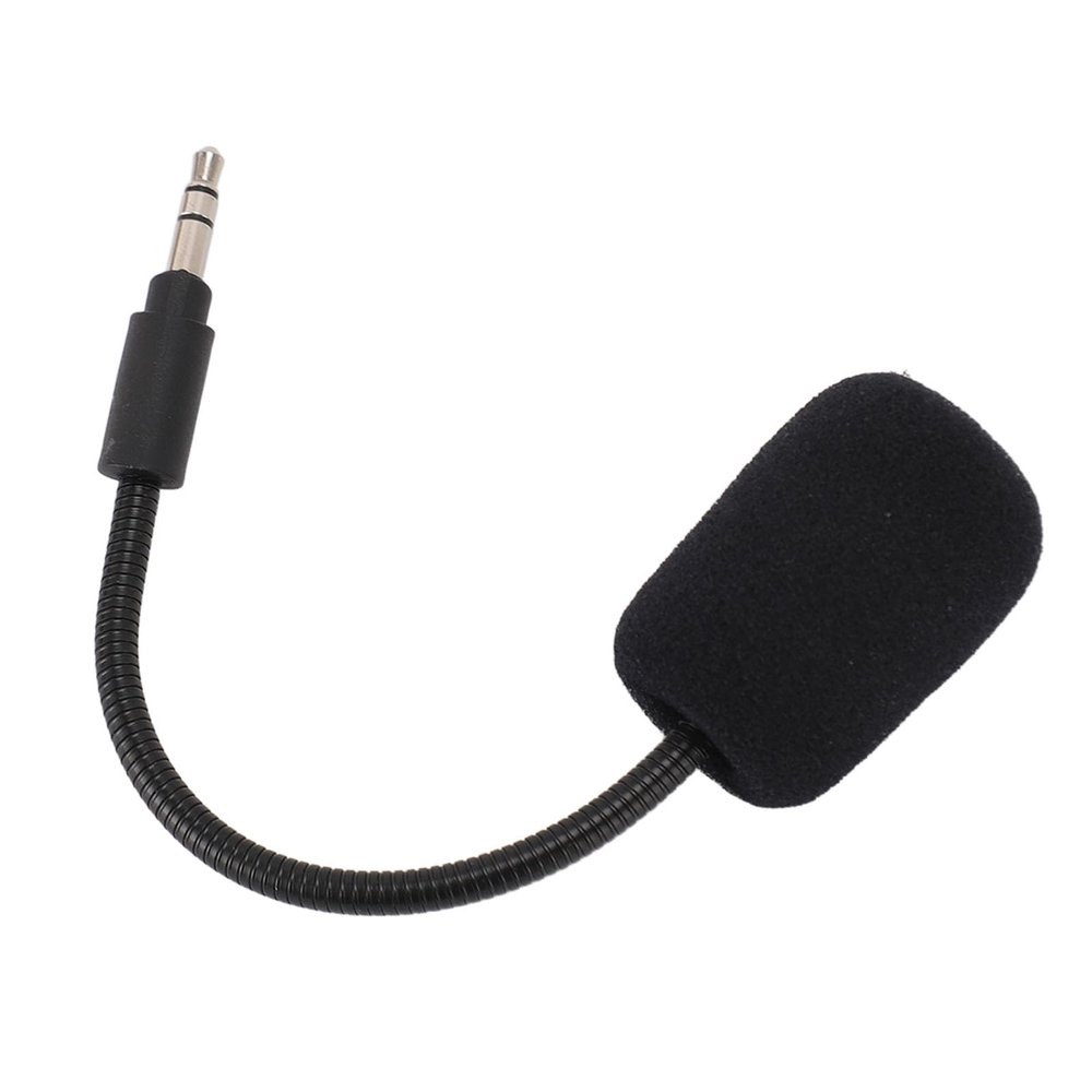 Detachable Microphone, 3.5mm Plug Replacement Mic for G233 G433 GRPO Gaming Headset, Directional Silver Plated Plug, Flexible Arm, Clear Sound Recording