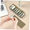 Homoyoyo Cable Management Box with Slots Translucent Cord Organizer for Chargers and Data Cables Durable Electronic Storage for Use view 3