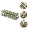 Homoyoyo Cable Management Box with Slots Translucent Cord Organizer for Chargers and Data Cables Durable Electronic Storage for Use view 4