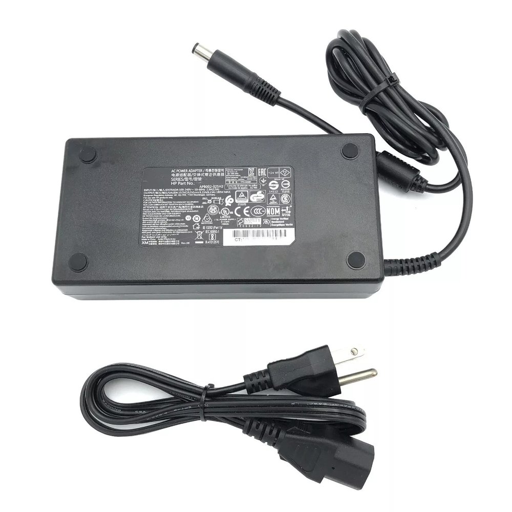 Genuine 180W AC/DC Adapter Compatible with HP Envy Curved 34-a010 34-a051 34-a022 34-a001a 34-a027c 34-a150 34-a009 34-a041 34-a001la 34-a101d 34-a172cn All-in-One Desktop PC Power Supply Charger
