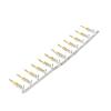 50/100Pcs 5557 5559 Male Female Connector Terminal Fit Compatible ATX EPS PCIE 4.2mm Pitch Plug Terminals Gold Plated Tin Plated (Color : Gold Male Terminal, Size : 100Pcs) view 1