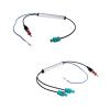 PriaRi Car Special Rad1o Antenna AM/FM Signal Amplifier Cable Dual Fakra Aerial Adaptor Replacement (Color : Yellow) view 2