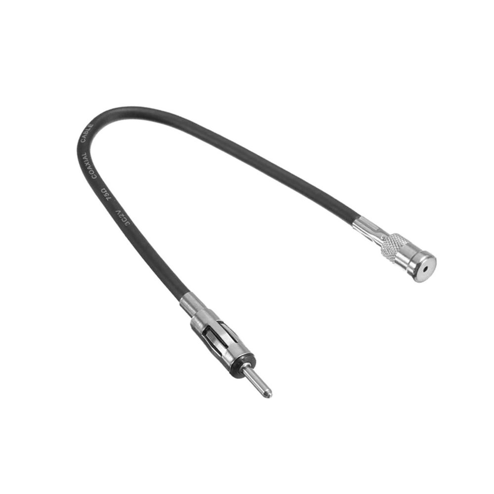 Car Rad1o Stereo ISO to Din Aerial Antenna Adaptor Cable Extension Plug Car Aerial Antenna Adaptor Cable