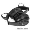 NDNCZDHC Cat Ear Headphones, Bluetooth 5.0 Adjustable Bass Portable Headphone Wireless Headset with LED Lights Sound Cable (Black) view 2