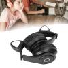 NDNCZDHC Cat Ear Headphones, Bluetooth 5.0 Adjustable Bass Portable Headphone Wireless Headset with LED Lights Sound Cable (Black) view 4