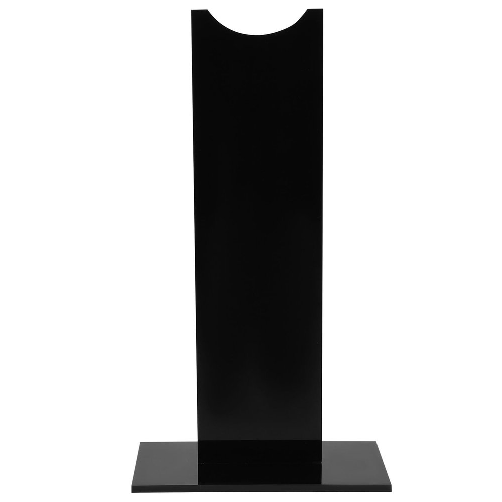 Housoutil Acrylic Headphone Stand Headset Holder, Desktop Headphone Display Rack Gaming Headset Hanger Accessories for Most Music Gaming Headset Black