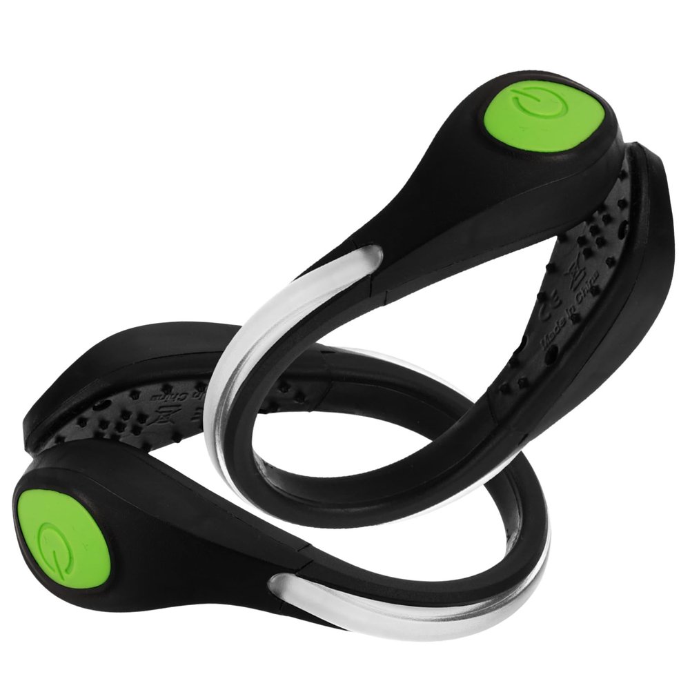 Yardenfun 1pair Safety Clip Light for Jogging Led Shoe Clip Lights for Night Running Easy to Install Lightweight and Portable for Runners and Outdoor Activities