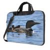 AMAZWI Loon Birds Laptop Bag Case,13/14/15.6 Inch Laptop Messenger Shoulder Bags Durable Computer Bags For Women Men view 1