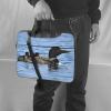 AMAZWI Loon Birds Laptop Bag Case,13/14/15.6 Inch Laptop Messenger Shoulder Bags Durable Computer Bags For Women Men view 2
