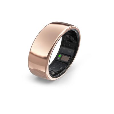 aabo aaboRing Smart Ring, Men, Women, Track Heart Rate, Fitness, Activity, Sleep Stress Monitoring, Step Count, Up to 7 Days of Battery Life, Titanium, No App Subscription, Rose Gold 7