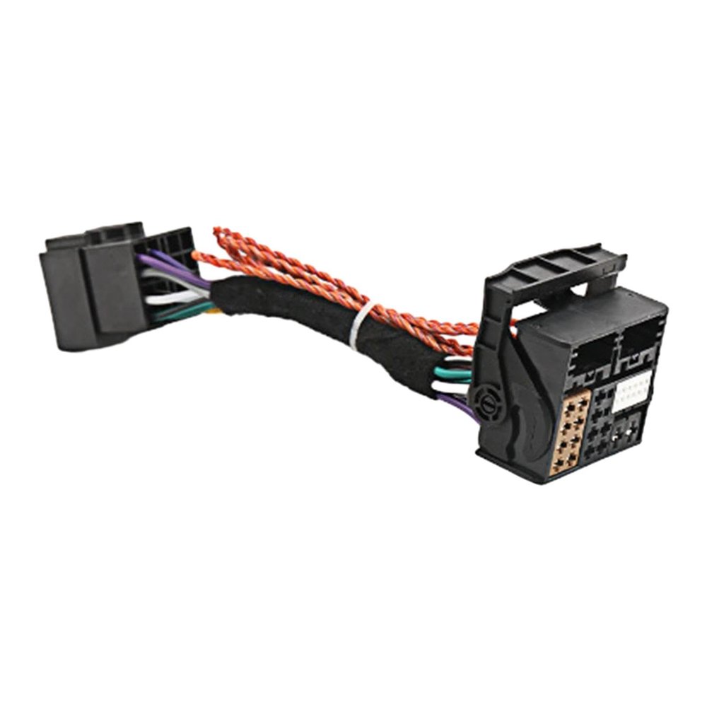 DirectNine Basics Radio Wiring Harness PQ to Mqb Transfer Line for RCD330 RCD330G, 250MM