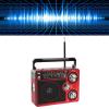 Zunate Full Band Portable Shortwave Radio, AM FM SW LW World Band Radio DSP Good Reception Radio, Shortwave Radio with Best Reception, Long Telescopic Antenna for Home Kitchen Outdoor view 2