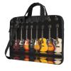 AMAZWI Electric Guitar Laptop Bag Case,13/14/15.6 Inch Laptop Messenger Shoulder Bags Durable Computer Bags For Women Men view 1