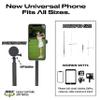 PrecisionMaster Golf Monopod Stick, Record Golf Swing with Magnetic Phone Holder, Adjustable Tripod with Spike Stake Golf Accessories Golf Swing Training, Compatible with Gopro Insta, Golf Train Aids view 2