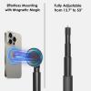 PrecisionMaster Golf Monopod Stick, Record Golf Swing with Magnetic Phone Holder, Adjustable Tripod with Spike Stake Golf Accessories Golf Swing Training, Compatible with Gopro Insta, Golf Train Aids view 3