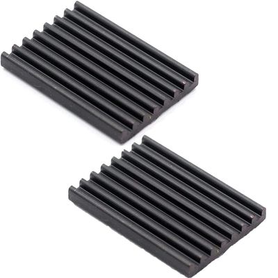 EDIY 2Pcs M.2 NGFF 2242 42mm Msata SSD Heatsinks Solid State Disk DIY Laptop PC Memory Cooling Fin