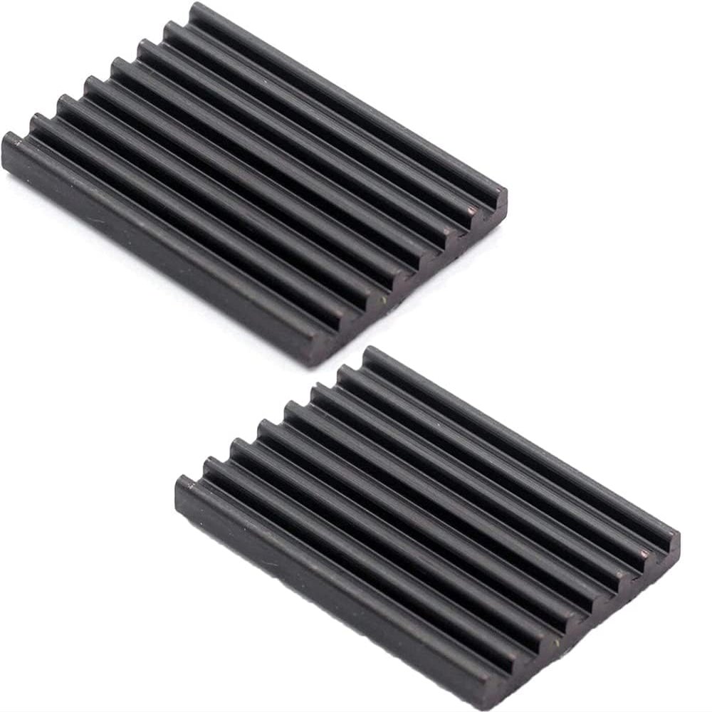 EDIY 2Pcs M.2 NGFF 2242 42mm Msata SSD Heatsinks Solid State Disk DIY Laptop PC Memory Cooling Fin