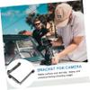 Veemoon Shape Flash Bracket for DSLR l Bracket Camera Vertical Horizontal Mounting view 4