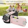 4K Digital Camera for Photography and Video, 2.4 Inch Rotatable Screen Camcorder,16X Zoom HD Video Recorder with Fill Light, Compact Camera for Travel () view 2