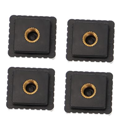 4pcs Hot Shoe Mount Bracket with Thread for Camera Flash and Accessories Durable and Adapter for DSLR Monitors and Microphones