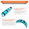 WC HeadbandZ Arctis Nova - Upgraded Silicone Headband for Arctis Nova Headsets by Wicked Cushions - Enhanced Flexibility, Comfort, and Style with Matching Earpad Designs | Cyan Prism view 4