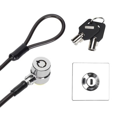Laptop Lock Computer Lock Laptop Lock Cable Laptop Lock Antitheft Galvanized Environmental Computer Security Cable with Lock Base for Os X