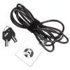 Laptop Lock Computer Lock Laptop Lock Cable Laptop Lock Antitheft Galvanized Environmental Computer Security Cable with Lock Base for Os X view 3