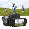 Zopsc 4K Digital Camera for Photography and Video, 2.4 Inch Rotatable Screen Camcorder,16X Zoom Video Recorder with Fill Light, Compact Camera for Travel (Black) view 1