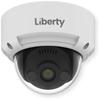 Liberty Security L3IP4DS4 L3 Series AI 4MP IP Dome Camera, 2592 x 1520 Max Resolution, 4mm Fixed Lens, 2 IR LEDs with Range Up to 100 feet, 12VDC/PoE, Onboard Storage Slot, 1/2.8" CMOS Sensor view 1