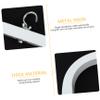 DirectNine Basics Quality Thickened Iron Projector Screen L-Bracket White Coated with Hook for Easy Installation view 4