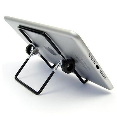 ARTIBETTER Portable Tablet Stand Holder for 2/3/4/air/mini Alluminium Metal Stand Lightweight Foldable Universal Size 16.5x12x3.2cm Landscape/Portrait Scratch