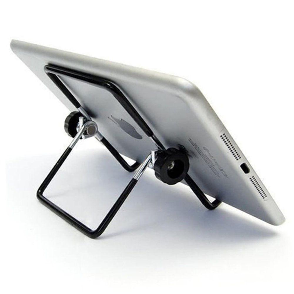 ARTIBETTER Portable Tablet Stand Holder for 2/3/4/air/mini Alluminium Metal Stand Lightweight Foldable Universal Size 16.5x12x3.2cm Landscape/Portrait Scratch
