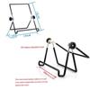 ARTIBETTER Portable Tablet Stand Holder for 2/3/4/air/mini Alluminium Metal Stand Lightweight Foldable Universal Size 16.5x12x3.2cm Landscape/Portrait Scratch view 2