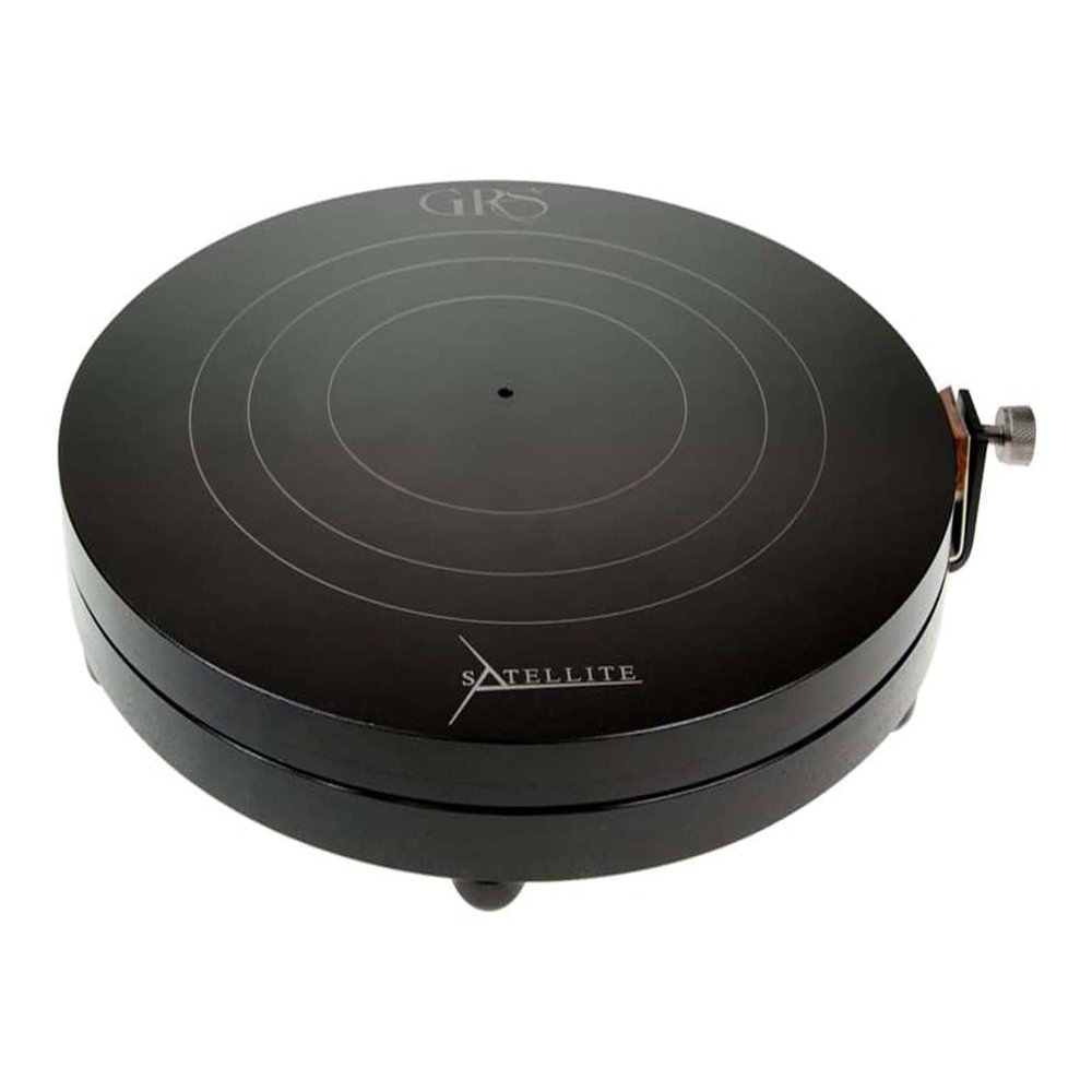 GRS GRS 003-656 Satellite Turntable, Black