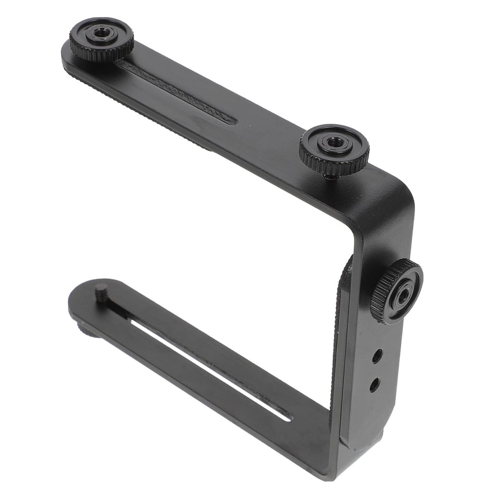 Veemoon -Bracket L-Shape Flash Light Bracket L Camera for Speedlight L-Shape Camera Holder DSLR L- Flash Light Holder for Camcorder